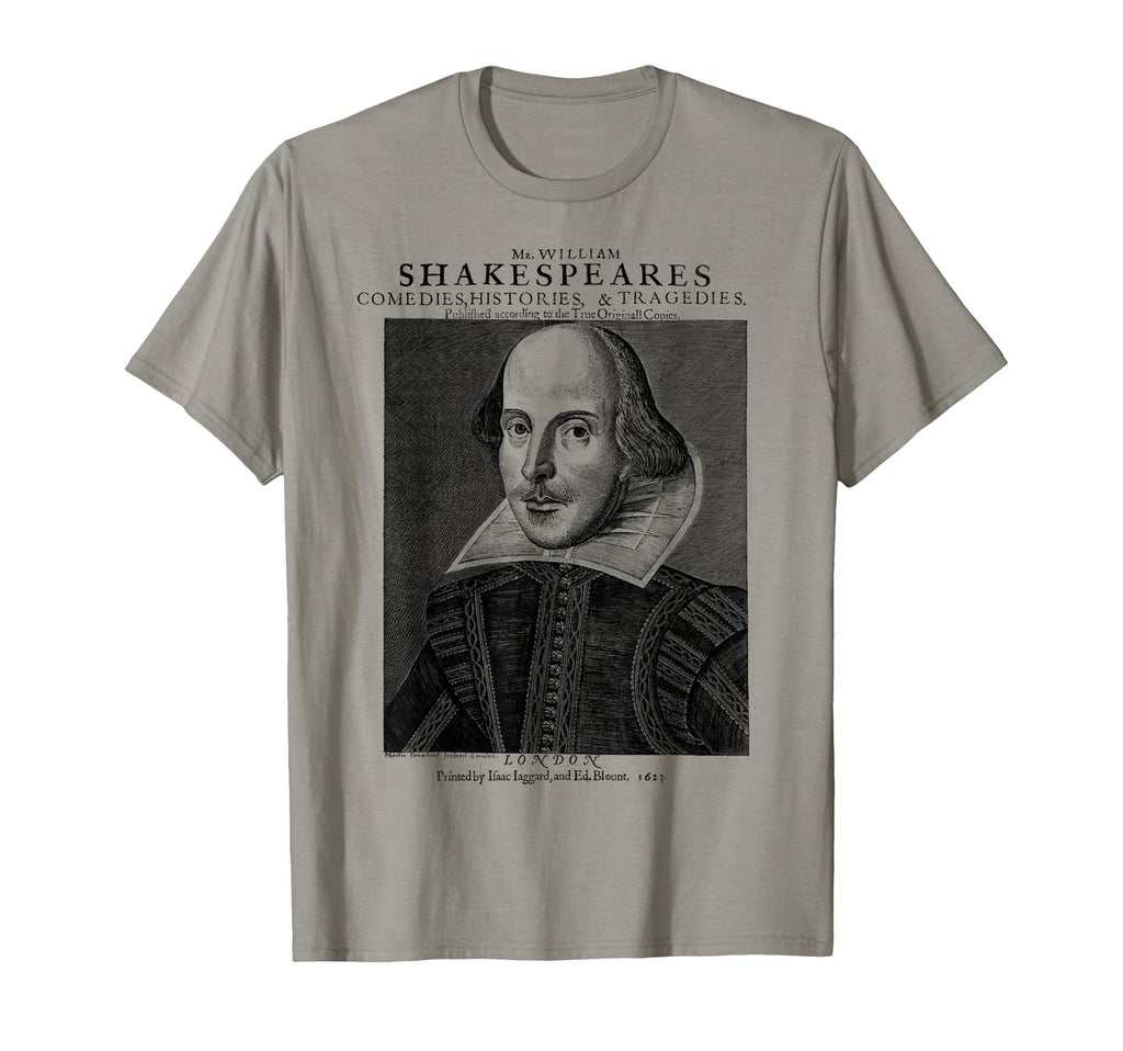 William Shakespeare Literature T-Shirt - Casual Everyday Wear Men Women - T-Shirt, Sweatshirt, Hoodie