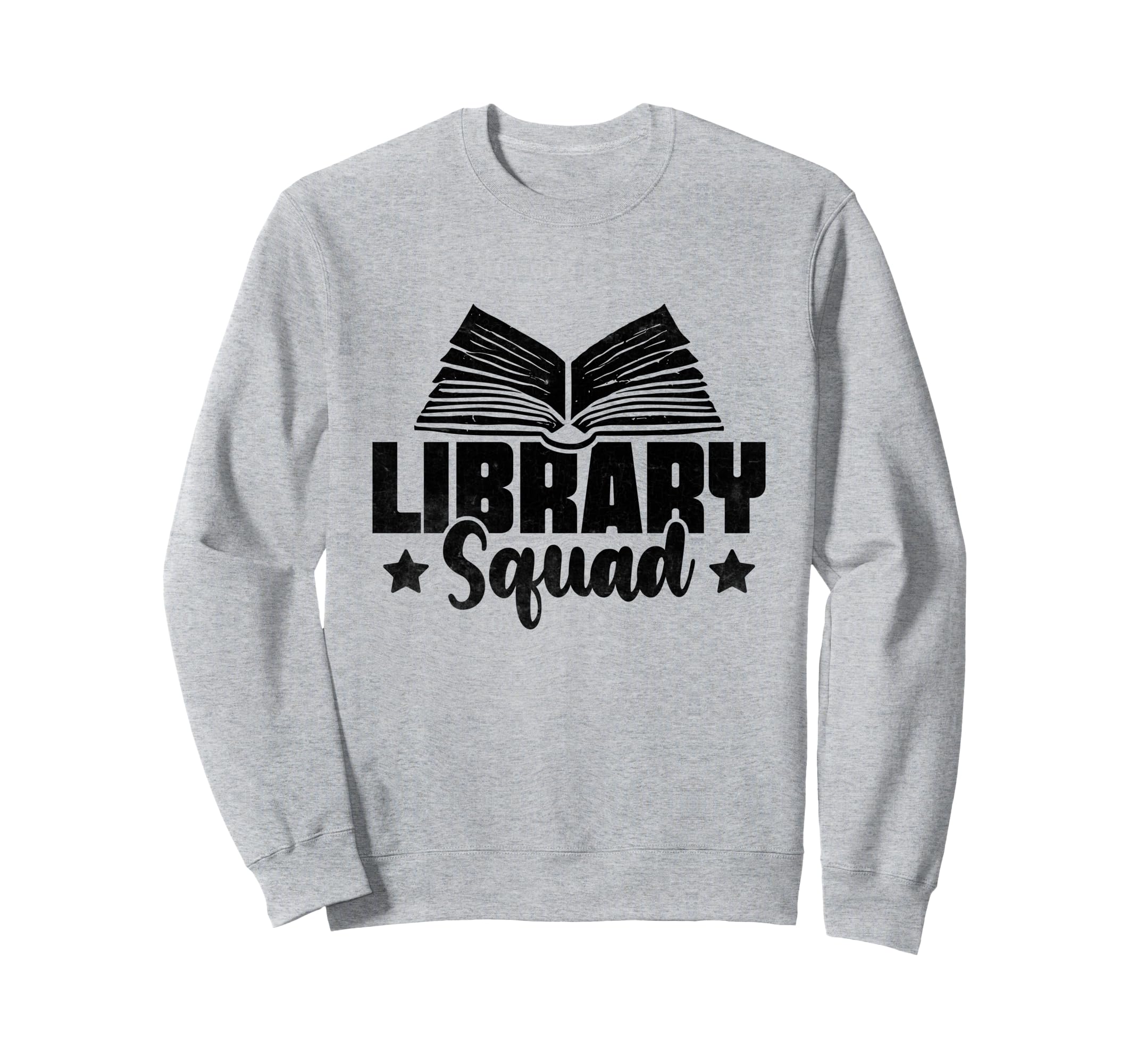 Library Squad Book Reading Books Sweatshirt - Custom Art Print Men Women - T-Shirt, Sweatshirt, Hoodie