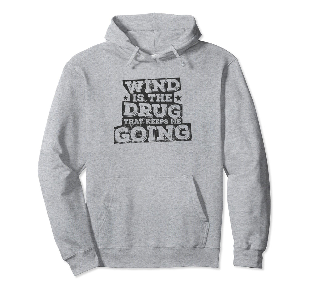 Wind Is Drug That Keeps Me Going Kite Hoodie - Minimalist Print Men Women - T-Shirt, Sweatshirt, Hoodie