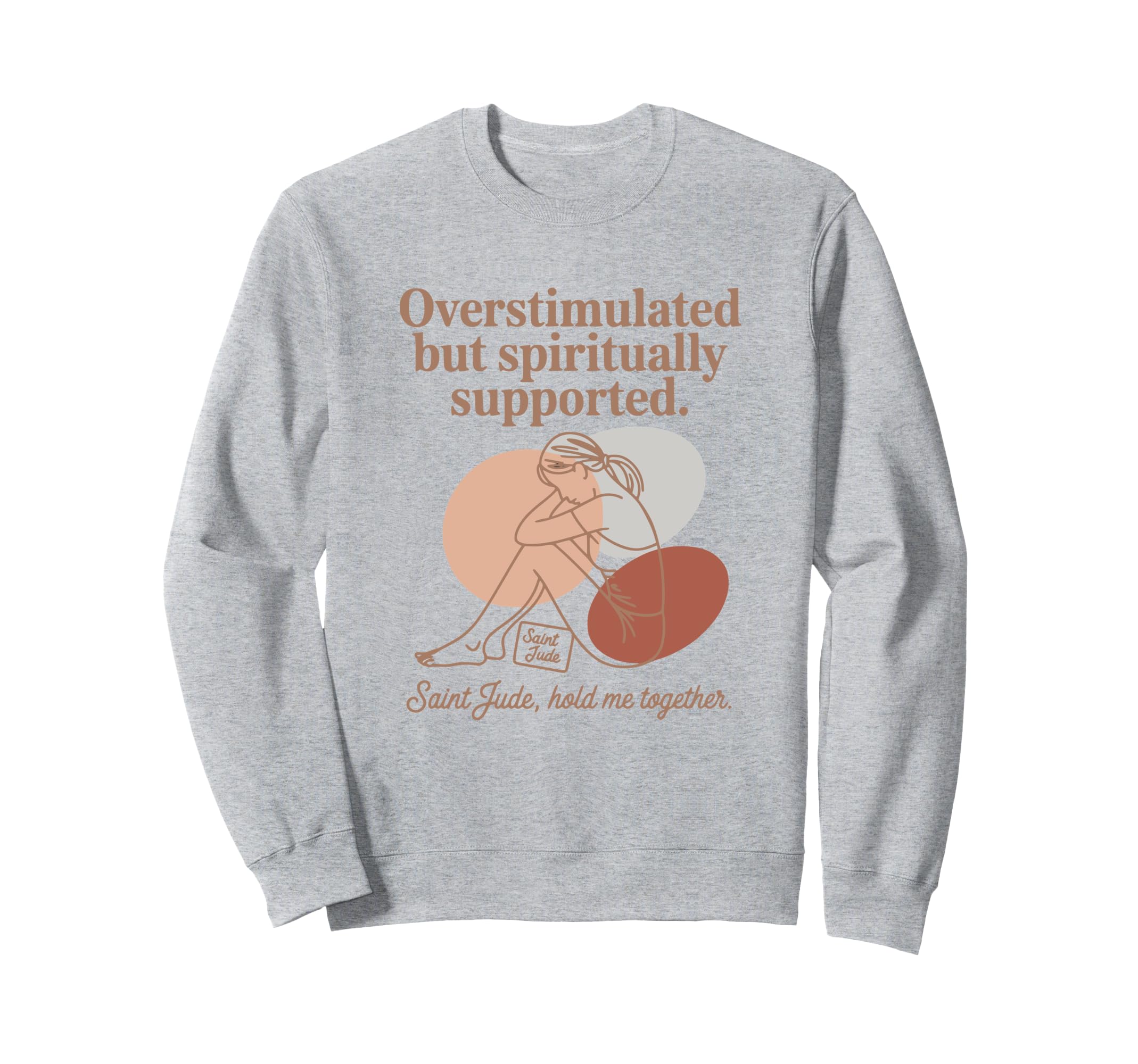 Catholic Saint Jude Sweatshirt - Casual Everyday Wear Unisex - T-Shirt, Sweatshirt, Hoodie