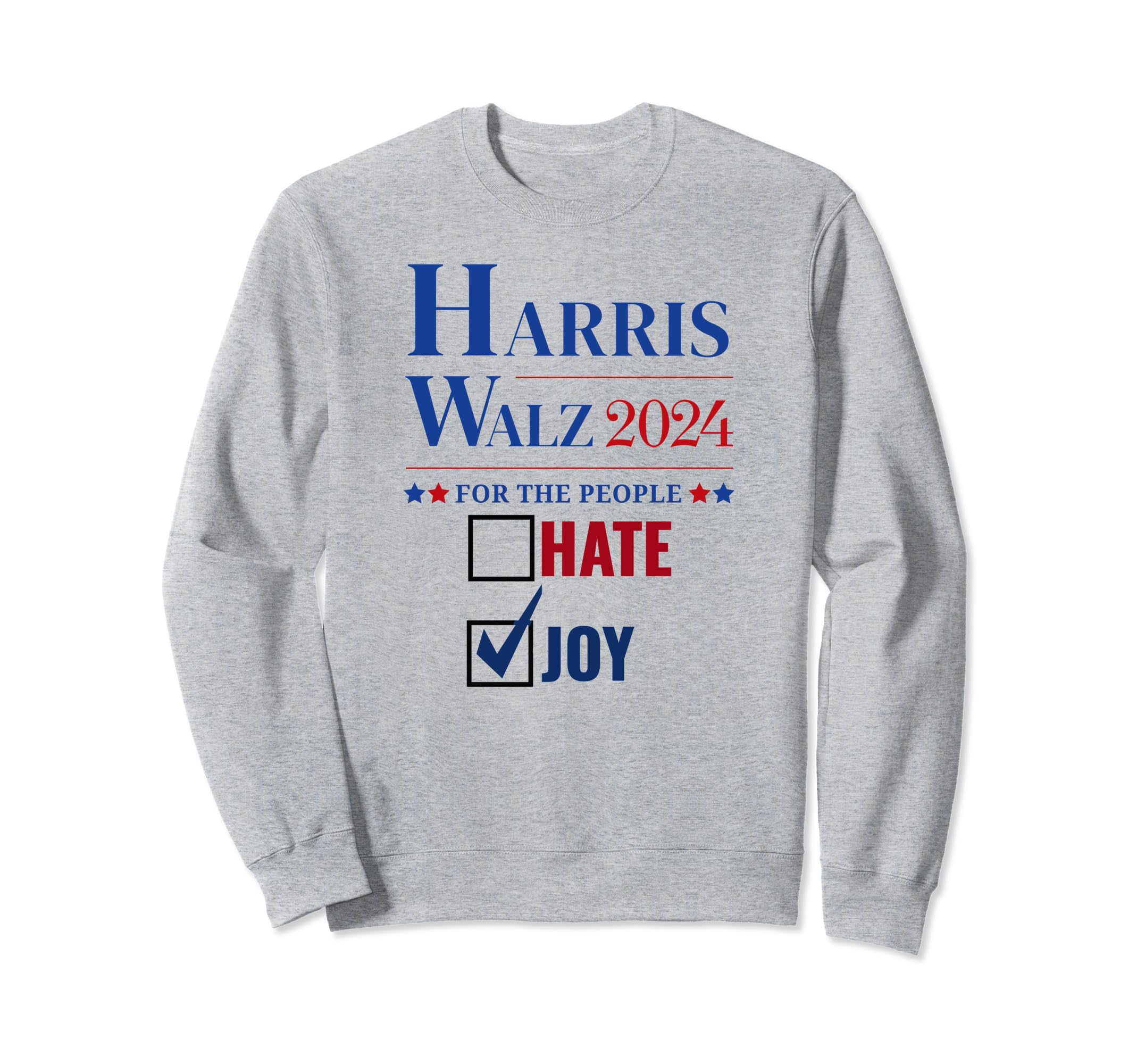 Harris Walz 2024 People Vote Sweatshirt - Novelty Apparel for Adults - T-Shirt, Sweatshirt, Hoodie