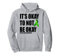 Mental Health Awareness Ribbon Hoodie - Unique Graphic for Adults - T-Shirt, Sweatshirt, Hoodie