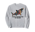 Shark Costume Teens Books Nerds Sweatshirt - Trendy Graphic Men Women - T-Shirt, Sweatshirt, Hoodie