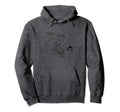 Self Care Frog Drinking Tea Hoodie - Casual Everyday Wear for Adults - T-Shirt, Sweatshirt, Hoodie
