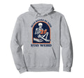 Read Books Be Kind Stay Weird Funny Hoodie - Trendy Graphic Unisex - T-Shirt, Sweatshirt, Hoodie