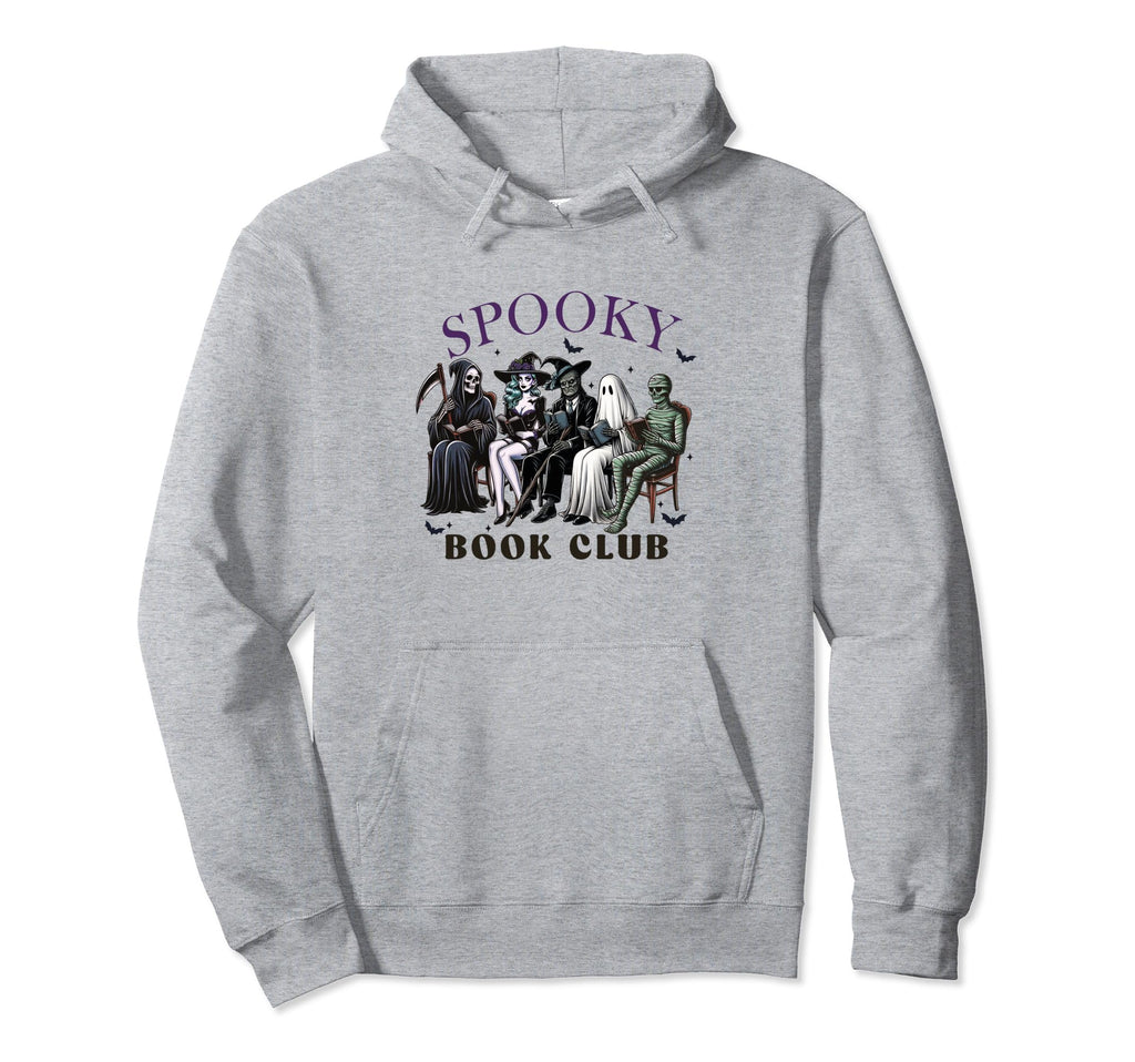 Spooky Book Club Halloween Party Hoodie - Casual Everyday Wear Unisex - T-Shirt, Sweatshirt, Hoodie