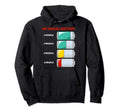 My Social Battery Introvert People Hoodie - Custom Art Print Unisex - T-Shirt, Sweatshirt, Hoodie