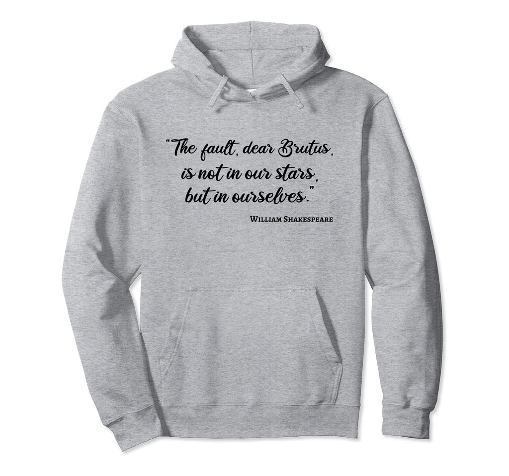 Fault Not Our Stars Phrase Bookworm Hoodie - Trendy Graphic for Adults - T-Shirt, Sweatshirt, Hoodie