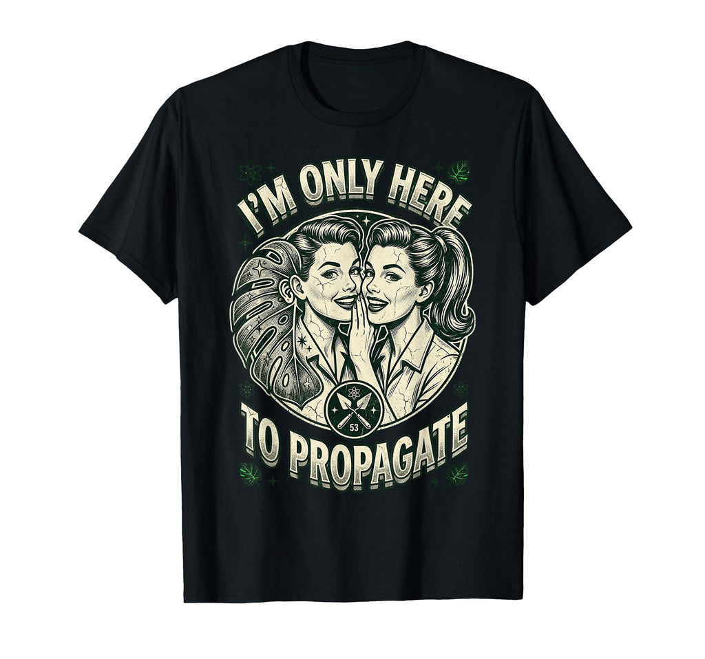 Introvert Gardening Plants S 50S T-Shirt - Streetwear Style Unisex - T-Shirt, Sweatshirt, Hoodie