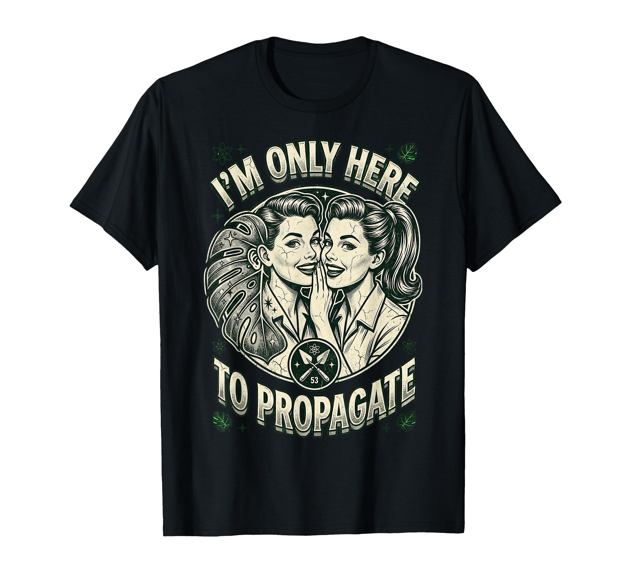 Introvert Gardening Plants S 50S T-Shirt - Streetwear Style Unisex - T-Shirt, Sweatshirt, Hoodie