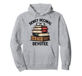 Dewey Decimal Devotee Librarian Hoodie - Minimalist Print for Adults - T-Shirt, Sweatshirt, Hoodie
