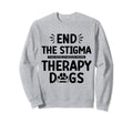 Therapy Dog Team Therapy Dog Mom Dad Sweatshirt - Graphic Print Men Women - T-Shirt, Sweatshirt, Hoodie