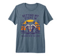 Getting My Steps Walking Lord Raccoon Tri T-Shirt - Trendy Graphic Unisex - T-Shirt, Sweatshirt, Hoodie