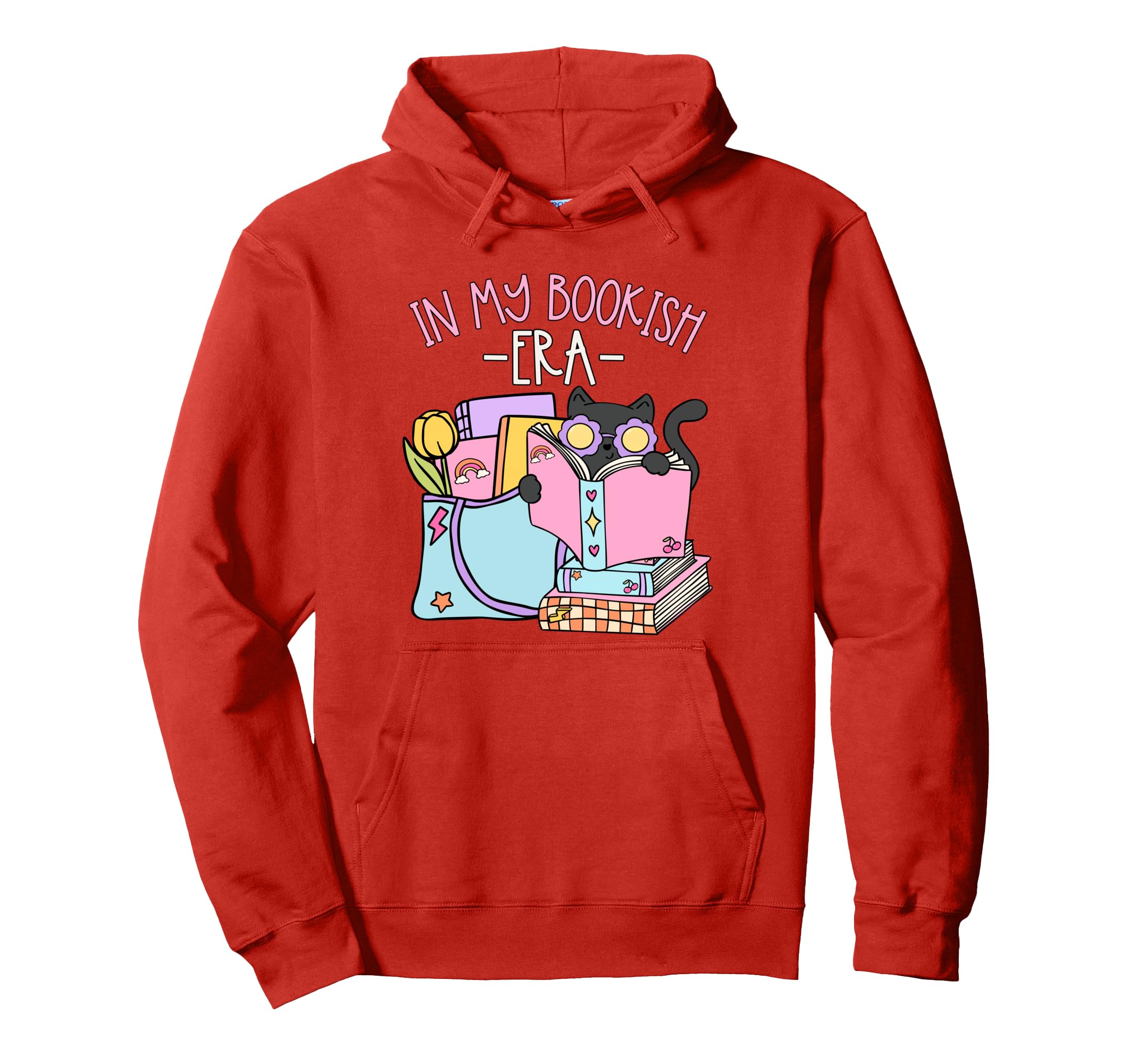 My Bookish Era Book Lover Hoodie - Unique Graphic Men Women - T-Shirt, Sweatshirt, Hoodie