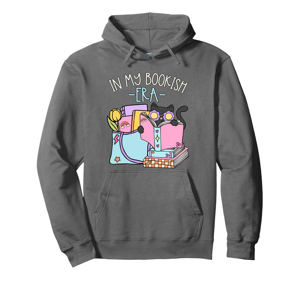 My Bookish Era Book Lover Hoodie - Aesthetic Graphic for Adults - T-Shirt, Sweatshirt, Hoodie