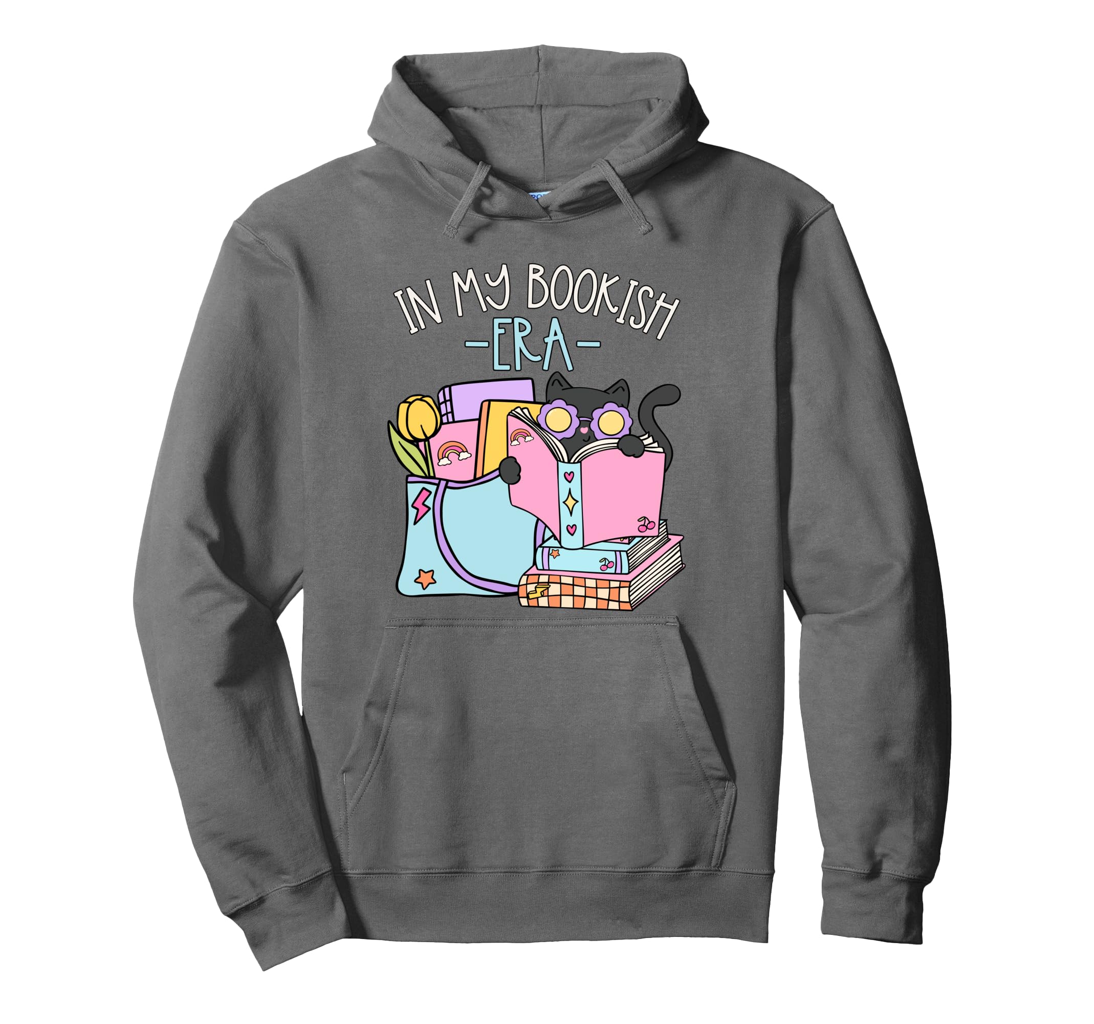 My Bookish Era Book Lover Hoodie - Aesthetic Graphic for Adults - T-Shirt, Sweatshirt, Hoodie