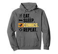 Comics Comic Book Nerd Comic Book Hoodie - Fun Novelty Design for Adults - T-Shirt, Sweatshirt, Hoodie