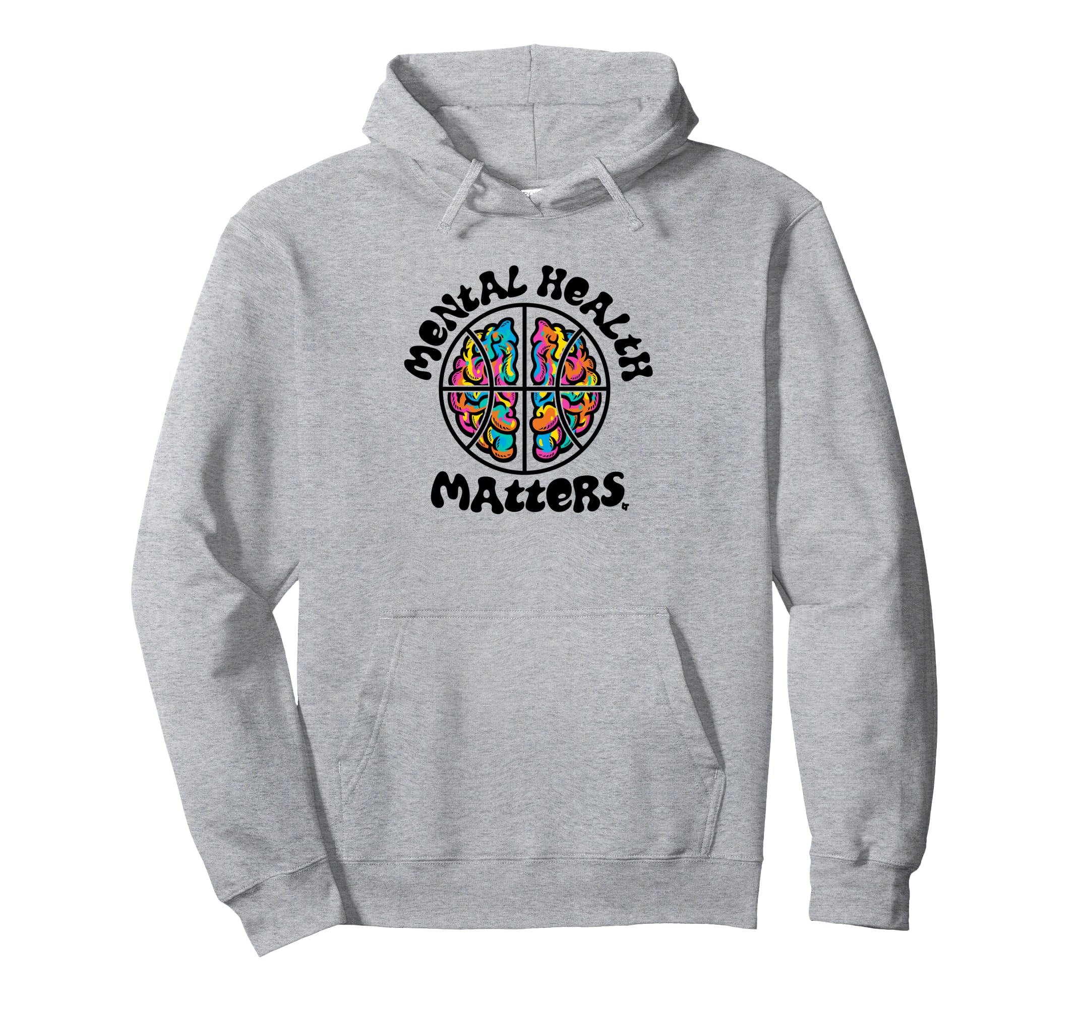 Mental Health Matters Basketball Hoodie - Novelty Apparel Men Women - T-Shirt, Sweatshirt, Hoodie