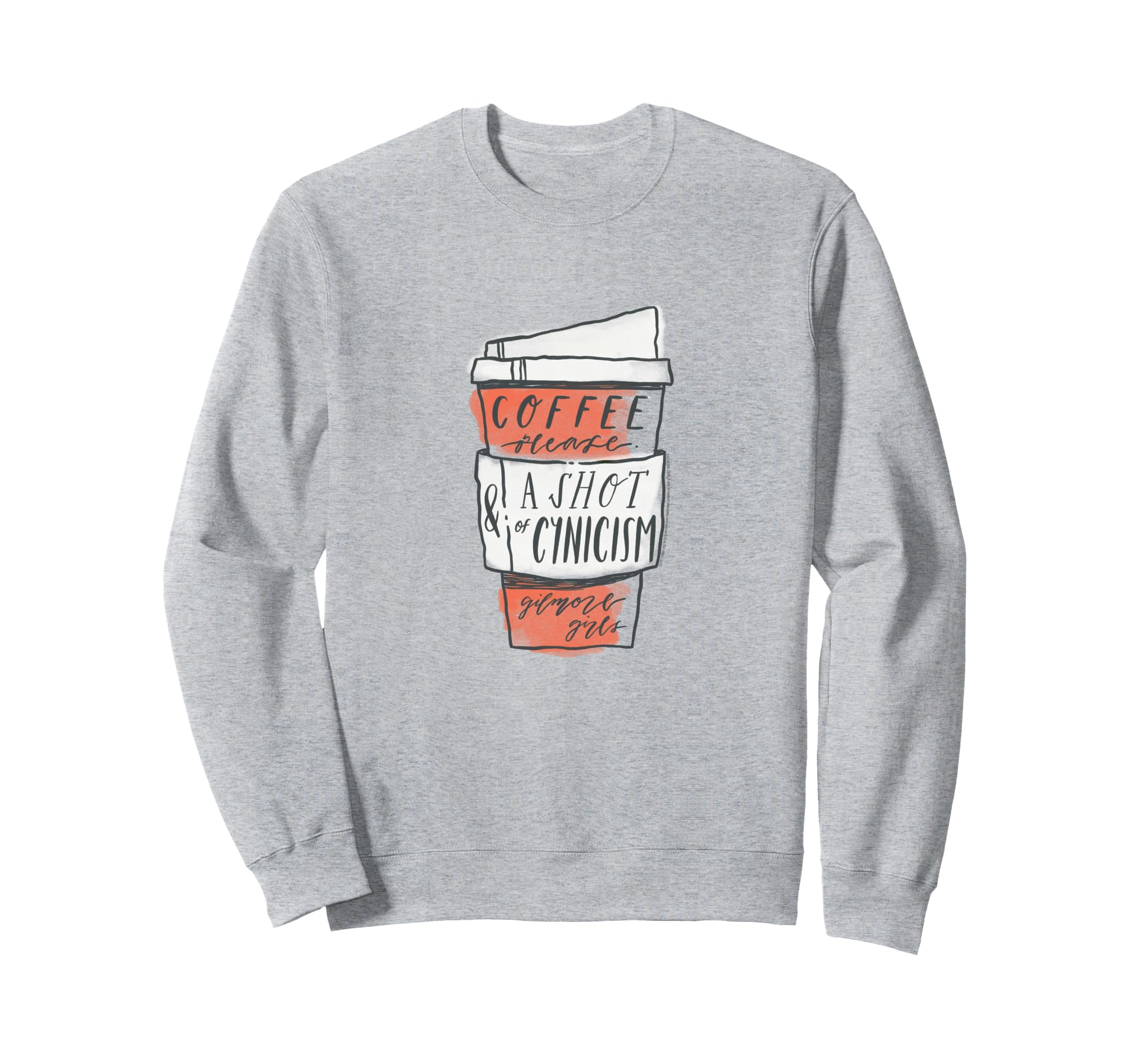 Gilmore Coffee Shot Cynicism Sweatshirt - Casual Everyday Wear Men Women - T-Shirt, Sweatshirt, Hoodie