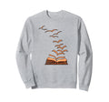 Nightdress Pajamas Reading Stories Sweatshirt - Custom Art Print Men Women - T-Shirt, Sweatshirt, Hoodie