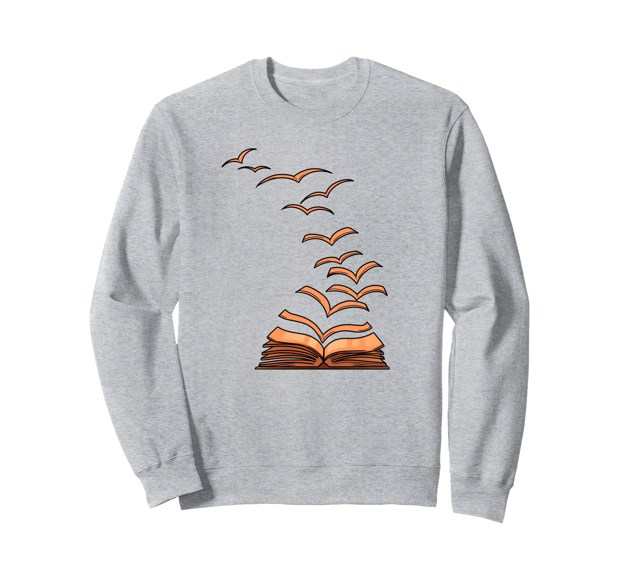Nightdress Pajamas Reading Stories Sweatshirt - Custom Art Print Men Women - T-Shirt, Sweatshirt, Hoodie