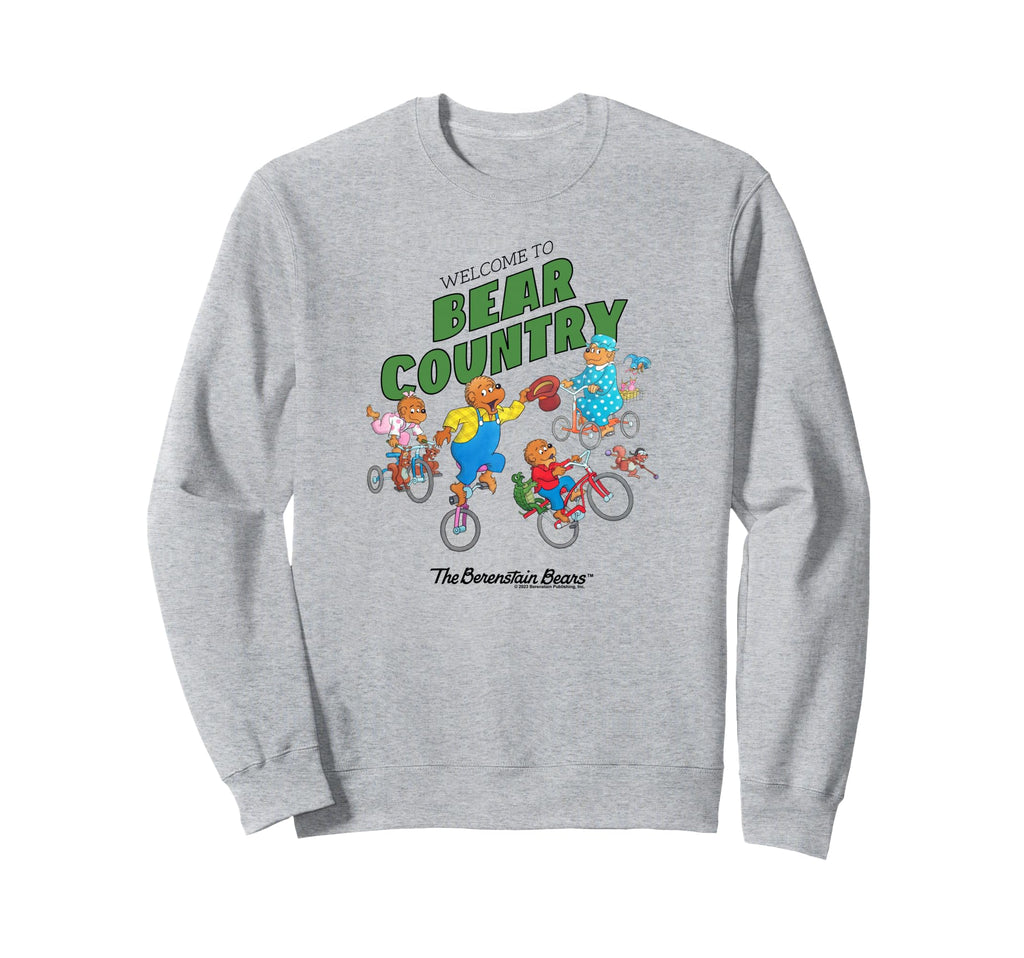 Berenstain Bears Berenstain Bears Sweatshirt - Fun Novelty Design Unisex - T-Shirt, Sweatshirt, Hoodie