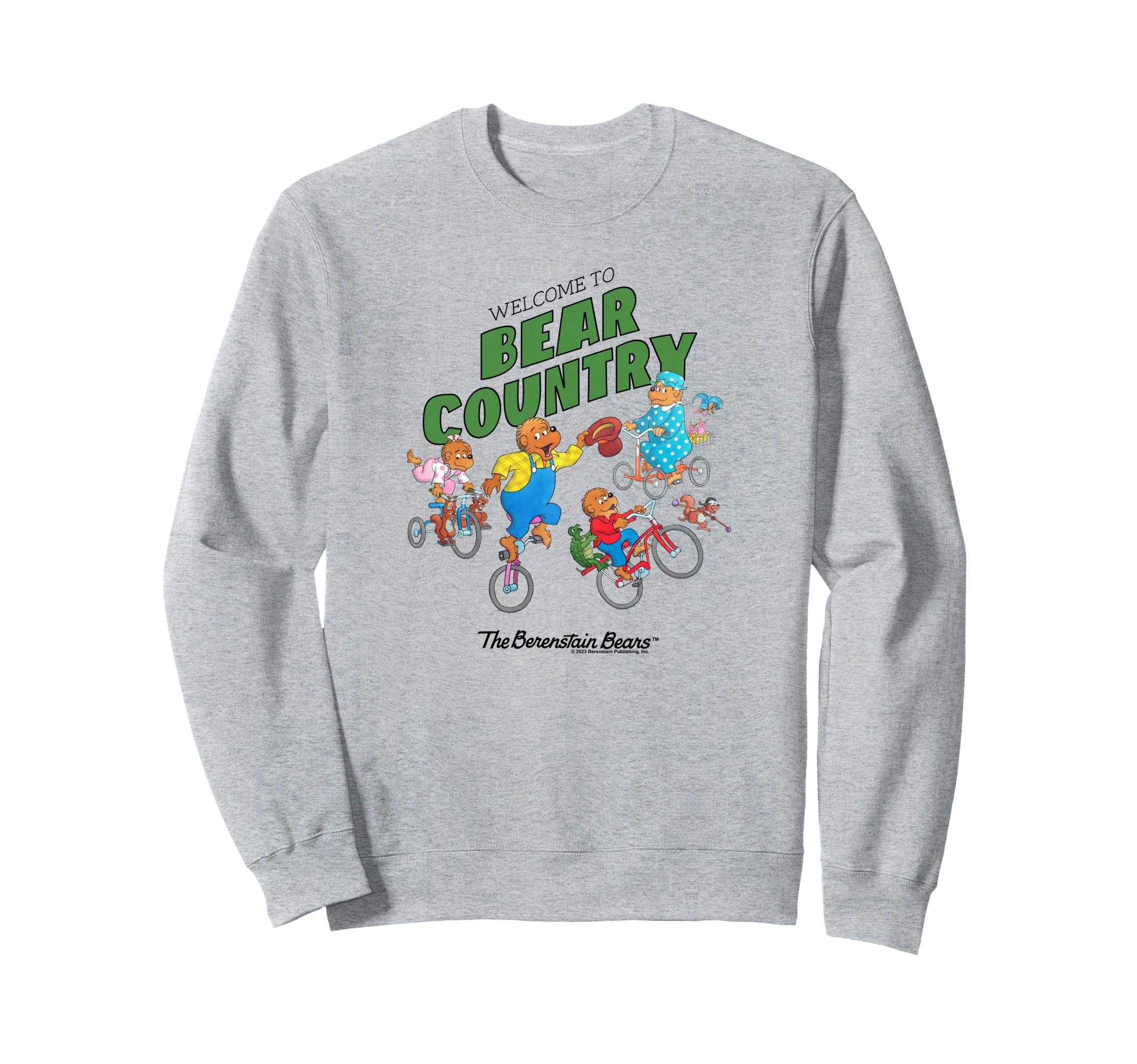 Berenstain Bears Berenstain Bears Sweatshirt - Fun Novelty Design Unisex - T-Shirt, Sweatshirt, Hoodie