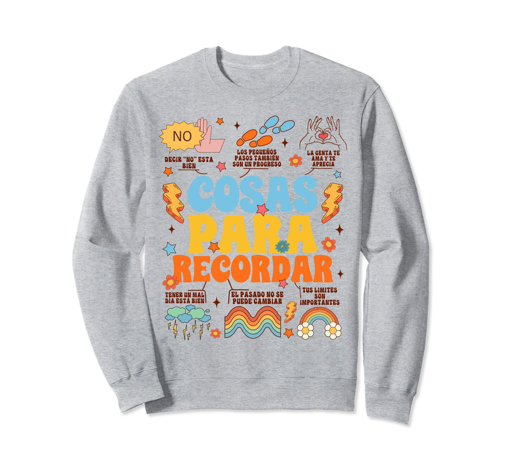 Mental Health Counselor Anxiety Sweatshirt - Custom Art Print Men Women - T-Shirt, Sweatshirt, Hoodie