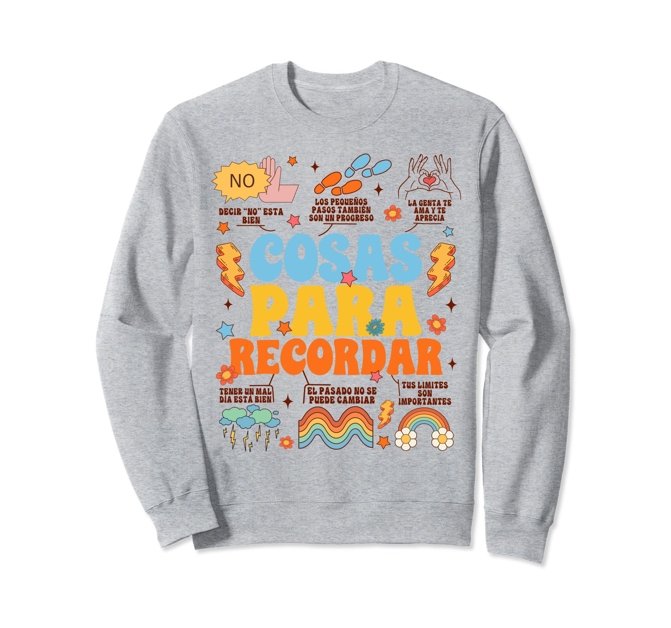 Mental Health Counselor Anxiety Sweatshirt - Custom Art Print Men Women - T-Shirt, Sweatshirt, Hoodie
