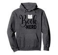 Book Nerd Hoodie - Streetwear Style for Adults - T-Shirt, Sweatshirt, Hoodie