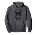 Antisocial Butterfly Club Introvert Goth Meme Hoodie - Graphic Print Unisex - T-Shirt, Sweatshirt, Hoodie
