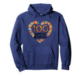 100 Days School Reading Lover Hoodie - Minimalist Print Unisex - T-Shirt, Sweatshirt, Hoodie