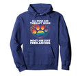 Therapy Dog Funny Hoodie - Minimalist Print Men Women - T-Shirt, Sweatshirt, Hoodie