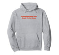 Overstimulated And Ready To Go Home Funny Hoodie - Minimalist Print Unisex - T-Shirt, Sweatshirt, Hoodie