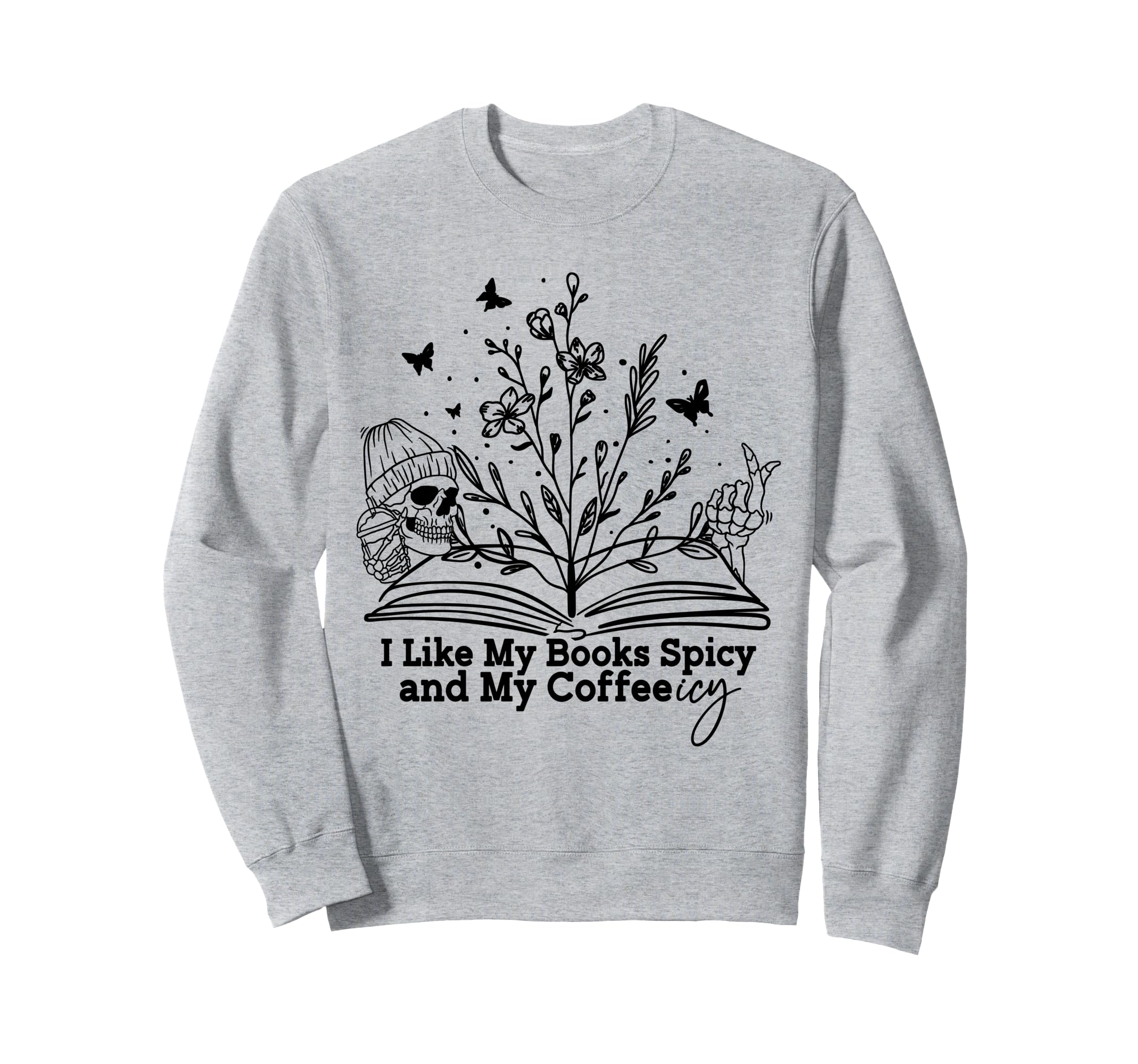 Book Coffee Love Library Reading Sweatshirt - Custom Art Print Unisex - T-Shirt, Sweatshirt, Hoodie