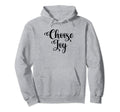 Choose Joy Happy Choose Joy Hoodie - Minimalist Print for Adults - T-Shirt, Sweatshirt, Hoodie