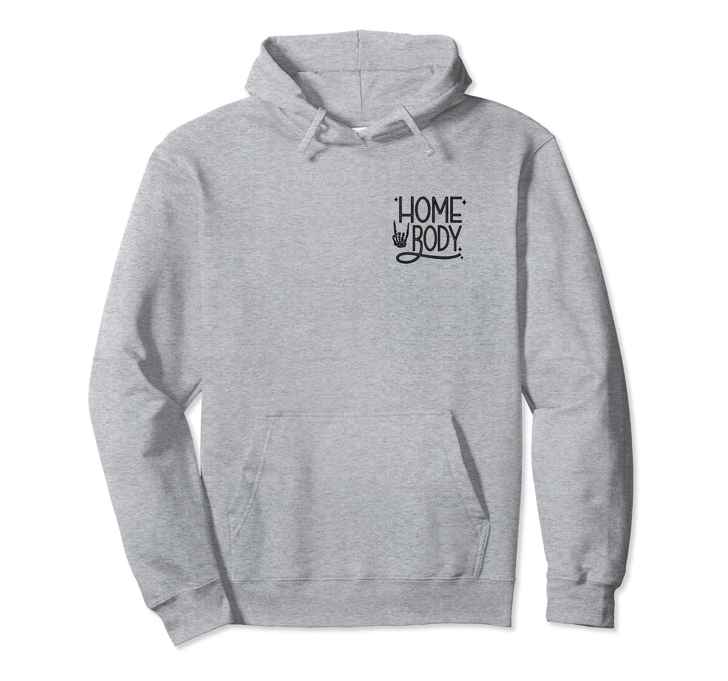 Homebody Club Introvert Front And Back Hoodie - Trendy Graphic Men Women - T-Shirt, Sweatshirt, Hoodie