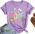 Easter Shirts for Women  Bunny Ear Mama Easter Shirt Cute Rabbit Egg Holiday Tops Unisex T-shirt, Sweatshirt, Hoodie, Long Sleeve Tee - T-Shirt, Sweatshirt, Hoodie