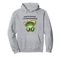 Hold Partner Im Overstimulated Cowboy Hoodie - Fun Novelty Design Unisex - T-Shirt, Sweatshirt, Hoodie
