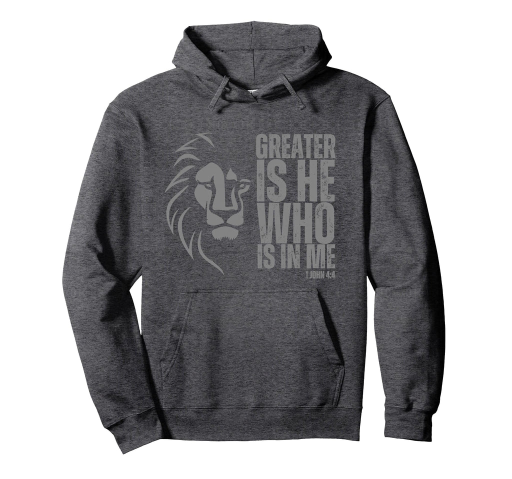 Lion Judah Christian Bible Verse Hoodie - Fun Novelty Design for Adults - T-Shirt, Sweatshirt, Hoodie