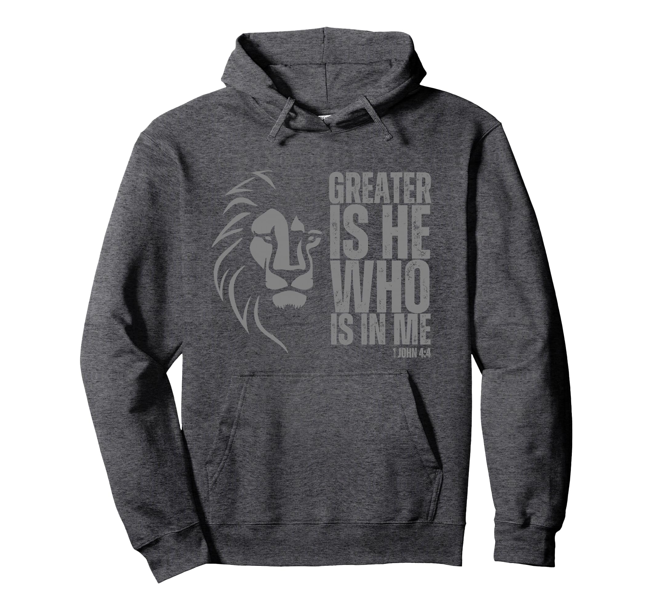 Lion Judah Christian Bible Verse Hoodie - Fun Novelty Design for Adults - T-Shirt, Sweatshirt, Hoodie