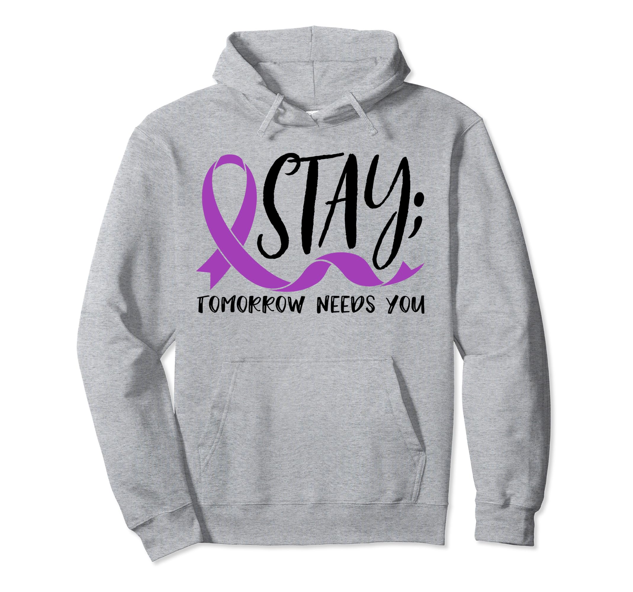 Tomorrow Needs You Suicide Awareness Hoodie - Minimalist Print Men Women - T-Shirt, Sweatshirt, Hoodie