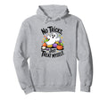 No Tricks Just Treat Myself Halloween Hoodie - Unique Graphic for Adults - T-Shirt, Sweatshirt, Hoodie