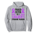 Proud Sister Myalgic Hoodie - Aesthetic Graphic for Adults - T-Shirt, Sweatshirt, Hoodie