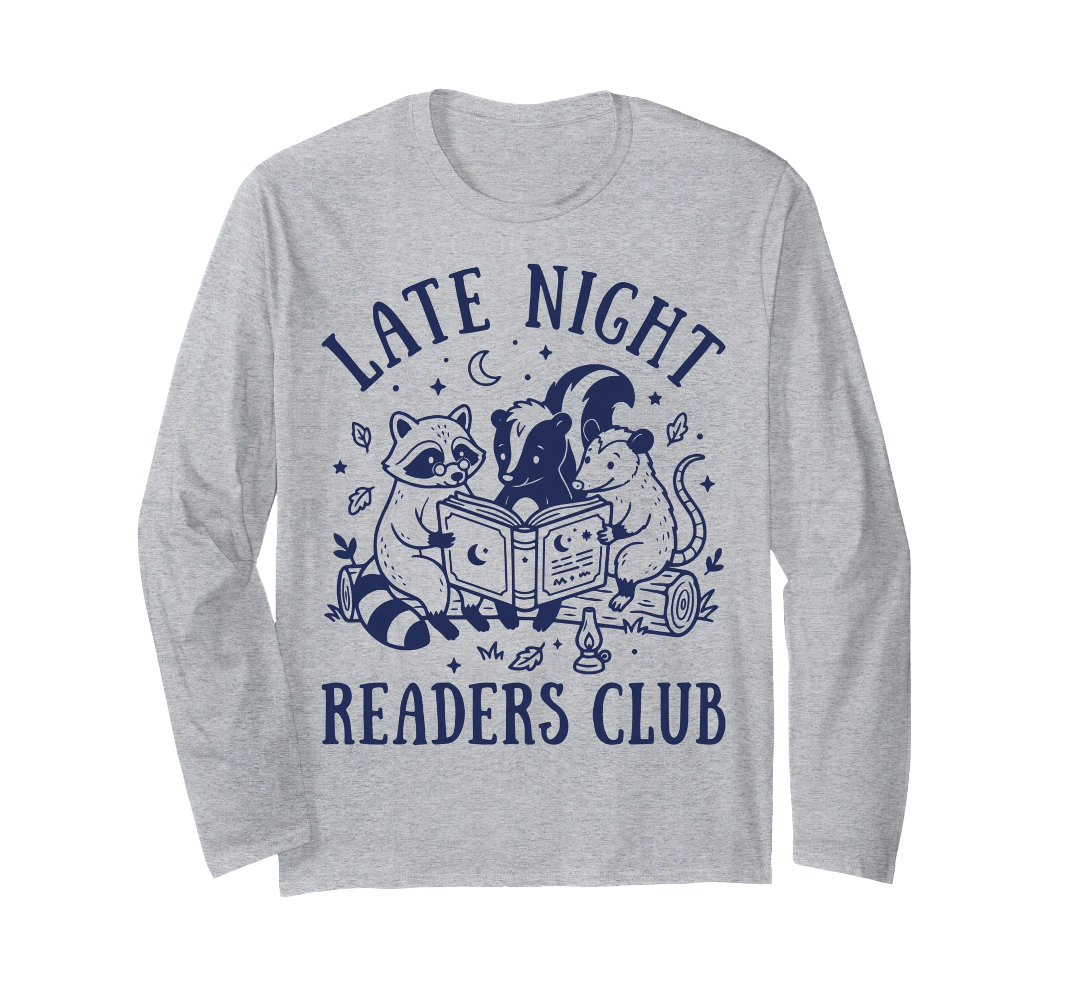 Night Reader Reading Bookworm T-Shirt - Trendy Graphic for Adults - T-Shirt, Sweatshirt, Hoodie
