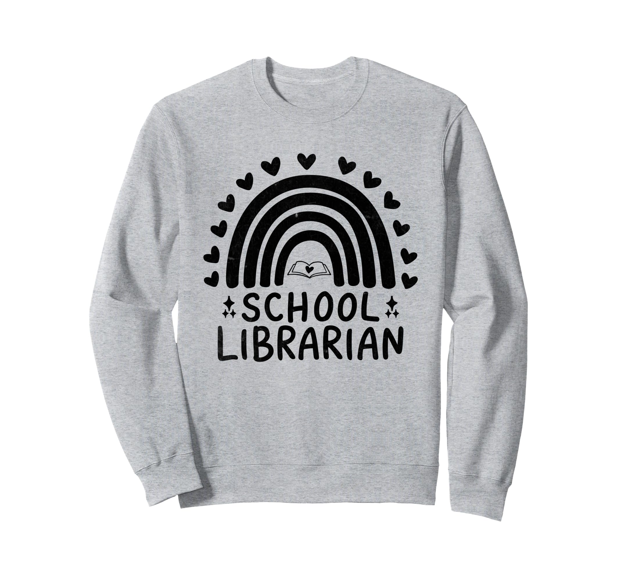 School Librarian Library Book Sweatshirt - Aesthetic Graphic for Adults - T-Shirt, Sweatshirt, Hoodie
