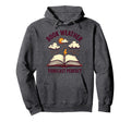 Book Weather Forecast Reading Hoodie - Unique Graphic Men Women - T-Shirt, Sweatshirt, Hoodie