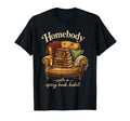 Homebody Spicy Book Habit Smut T-Shirt - Aesthetic Graphic for Adults - T-Shirt, Sweatshirt, Hoodie