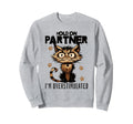 Funny Hold Partner Im Overstimulated Sweatshirt - Custom Art Print Unisex - T-Shirt, Sweatshirt, Hoodie