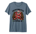 Overstimulated Festive Af Raccoon T-Shirt - Novelty Apparel Men Women - T-Shirt, Sweatshirt, Hoodie